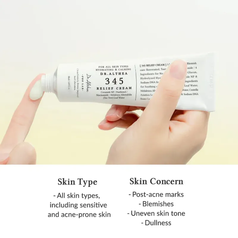 Crema Hidratante 345 Relief Cream