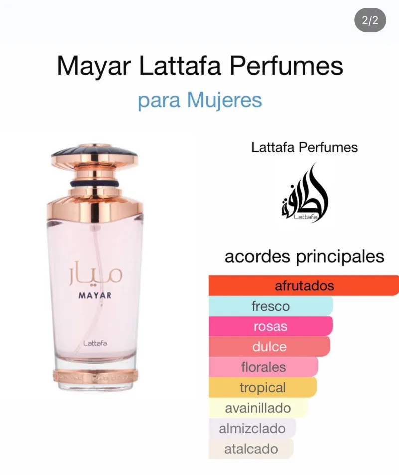Yara lattafa perfumes arabes 