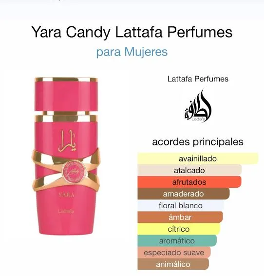 Yara lattafa perfumes arabes 