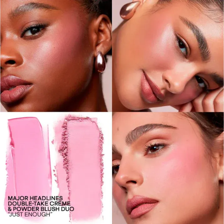 Major headlines double-take crème & powder blush duo
