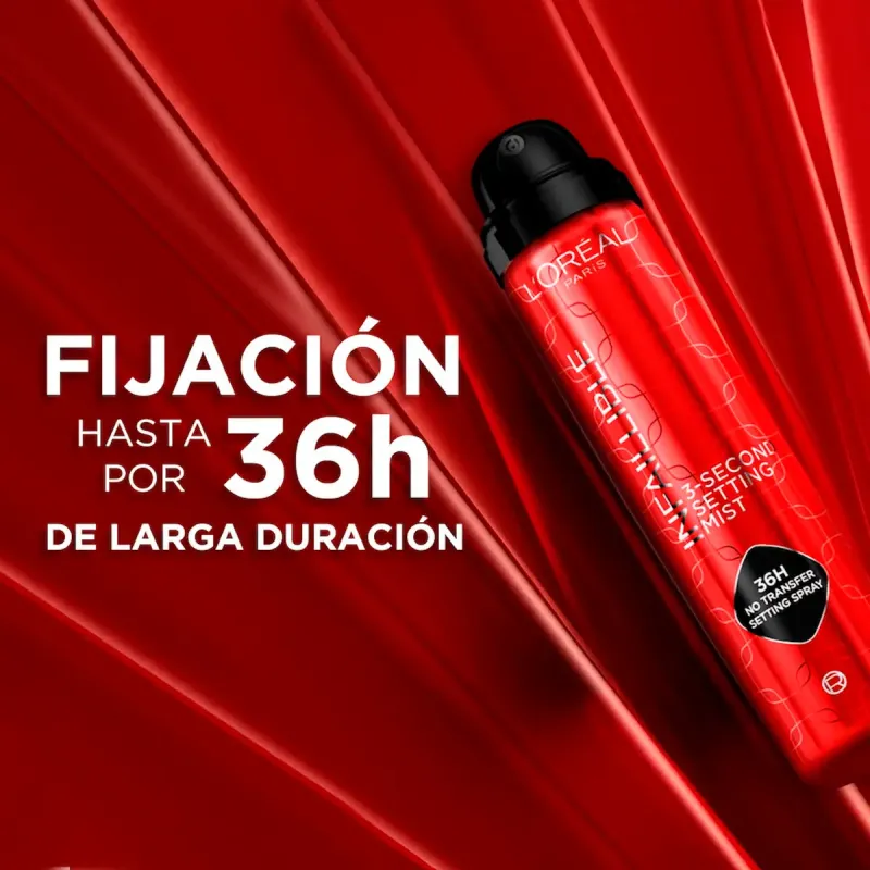 10 piezas L'Oréal Paris Infallible 36H Setting Spray 