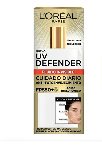 protector solar facial L'Oréal Paris UV Defender 